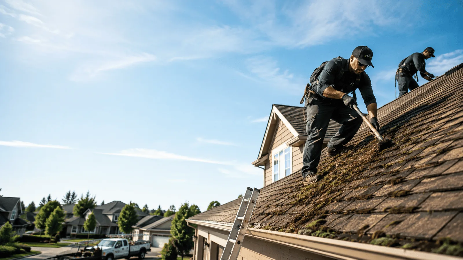 Roof Moss Removal in Robards, KY near me